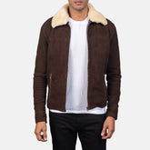 Takian Brown Shearling Jacket